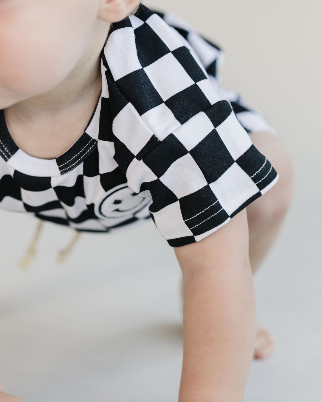 LPK Checkered Shorts Set - Black - Atara & Co
