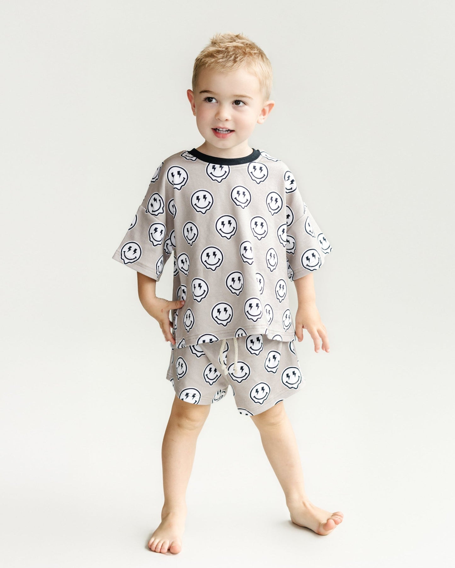 LPK Shorts Set - Electric Drippy
