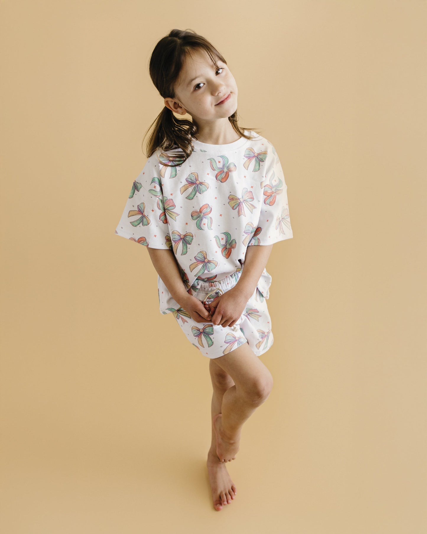 LPK Shorts Set - Happy Bows