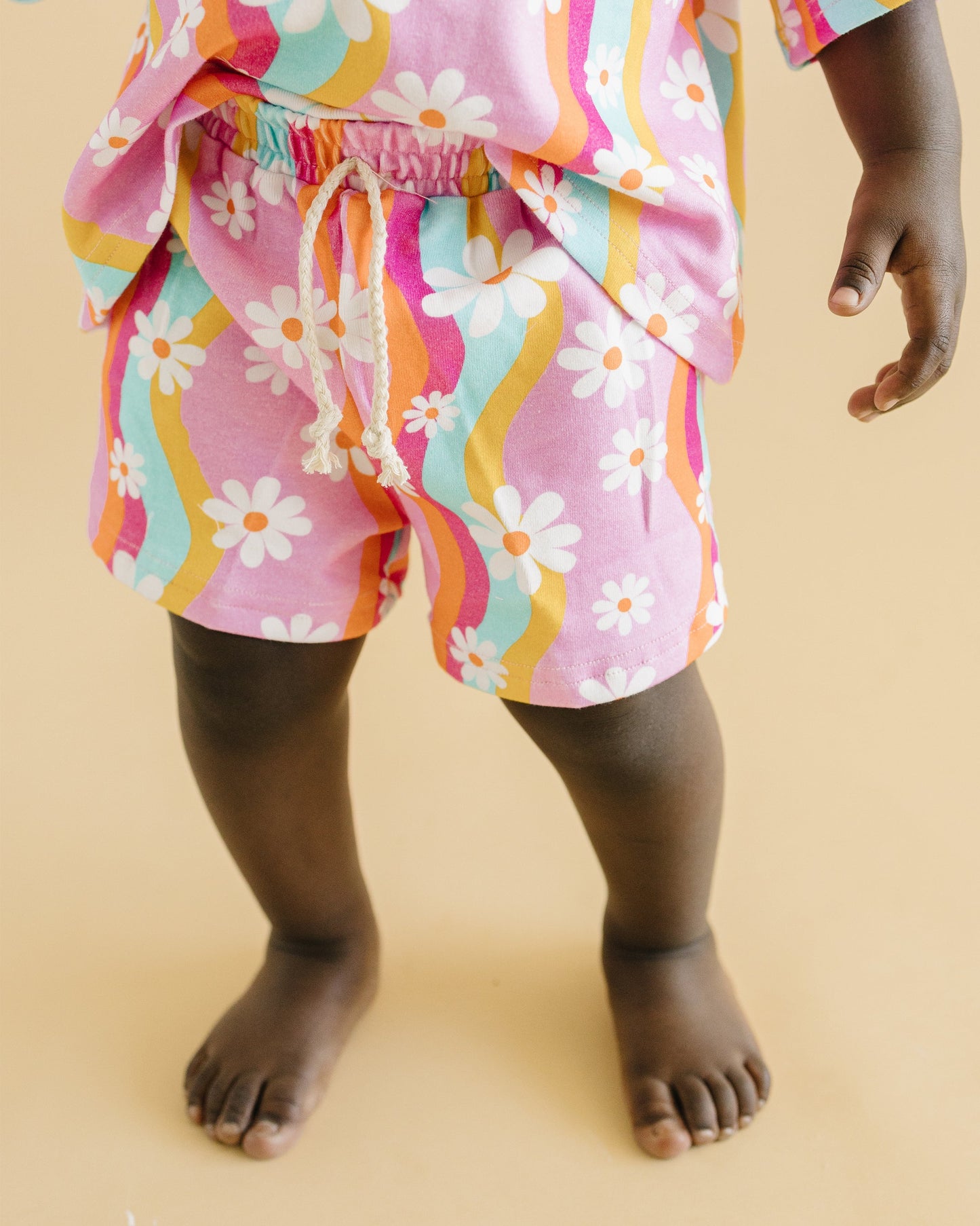 LPK Shorts Set - Groovy Daisy
