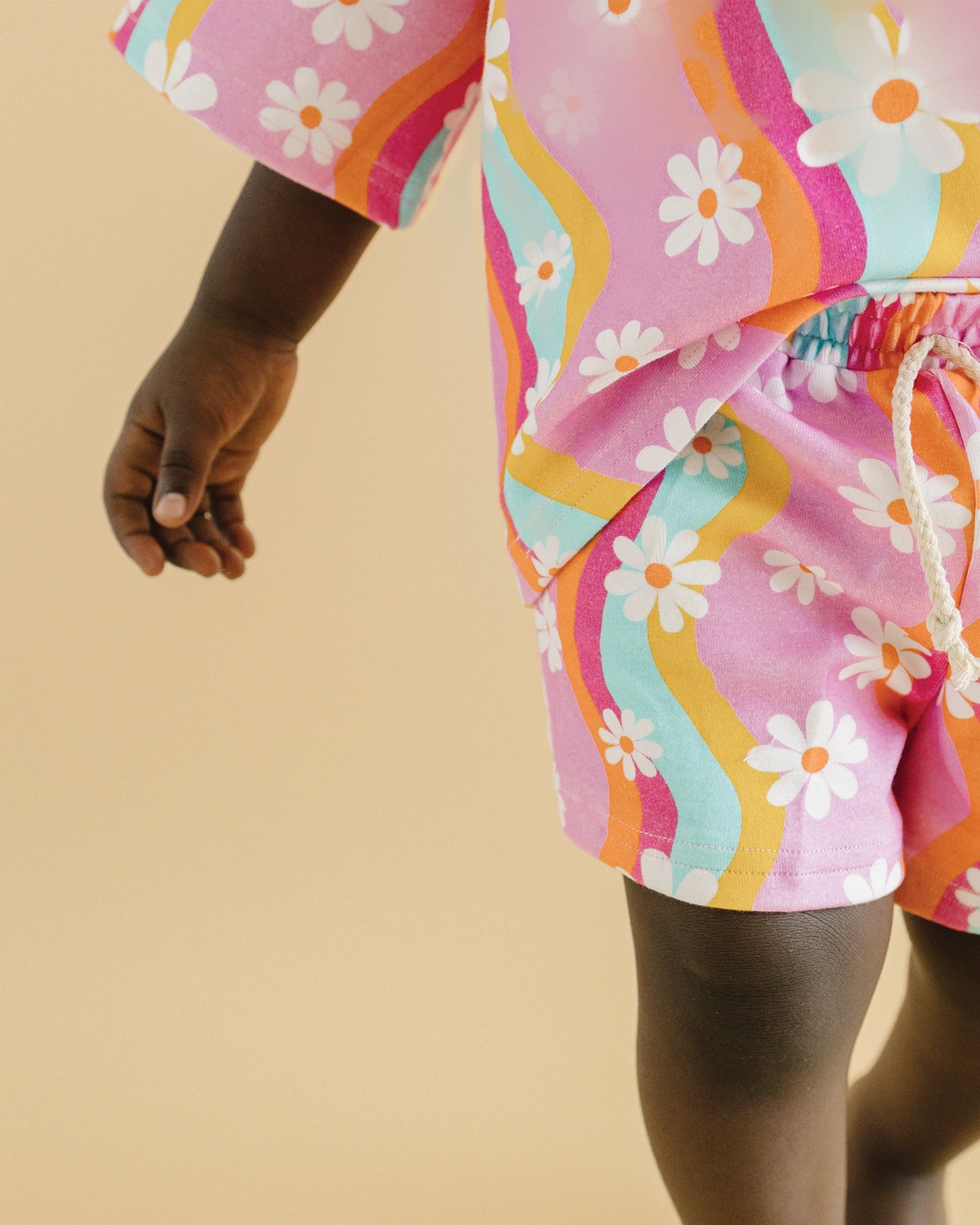 LPK Shorts Set - Groovy Daisy