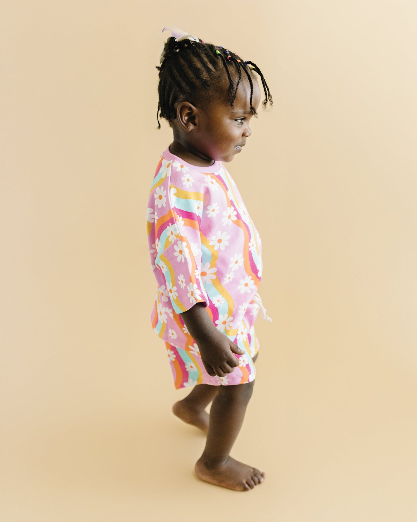 LPK Shorts Set - Groovy Daisy