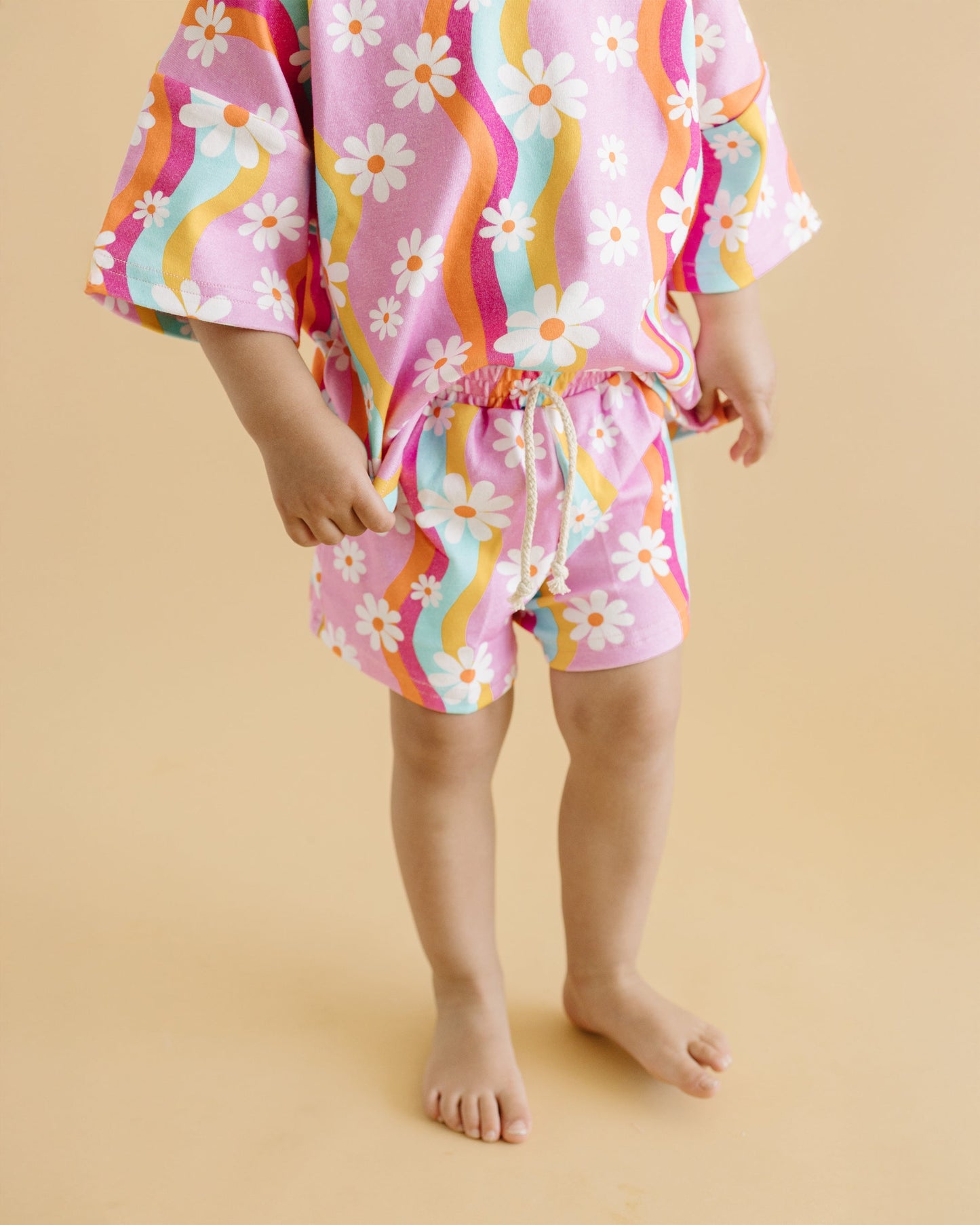 LPK Shorts Set - Groovy Daisy