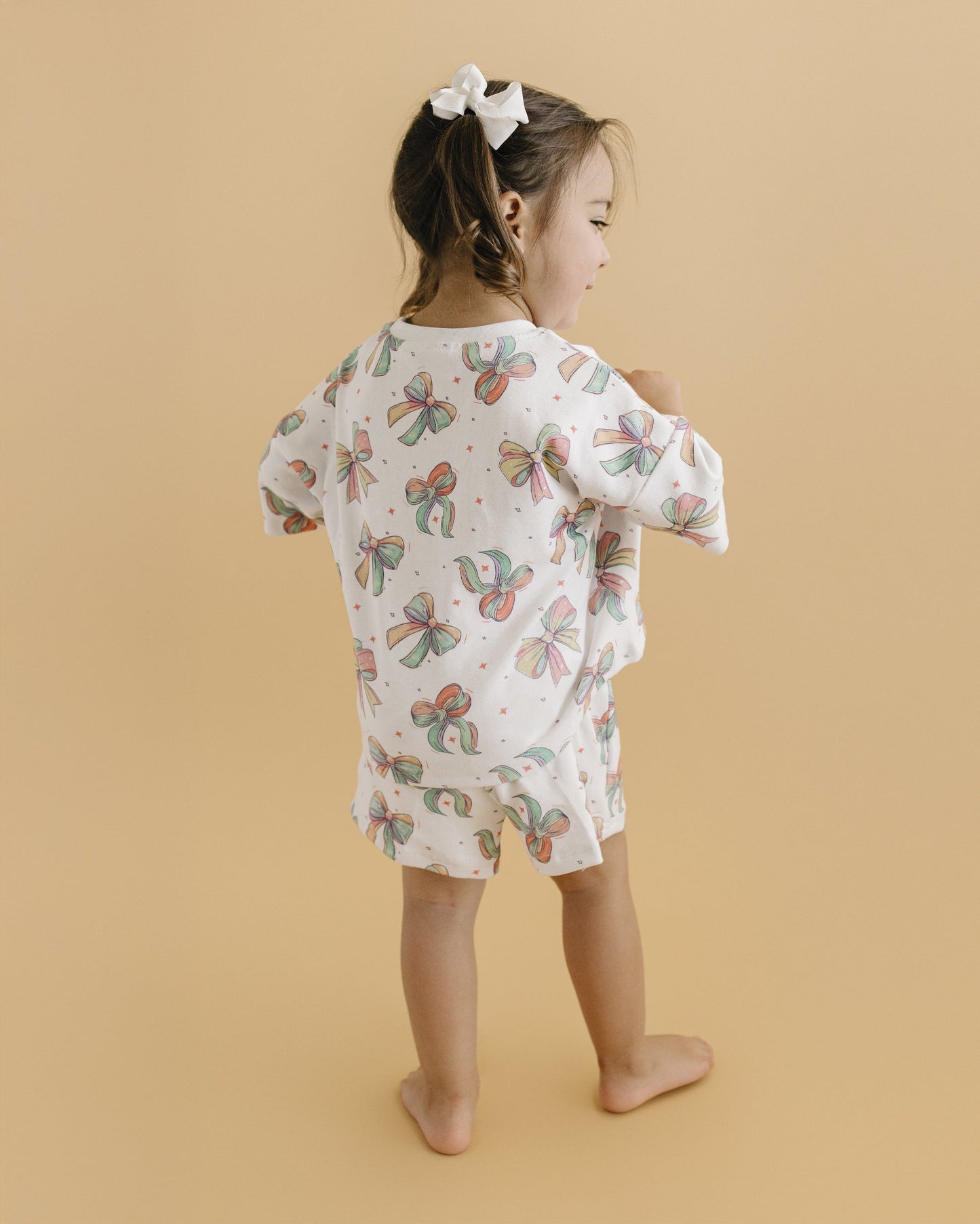 LPK Shorts Set - Happy Bows