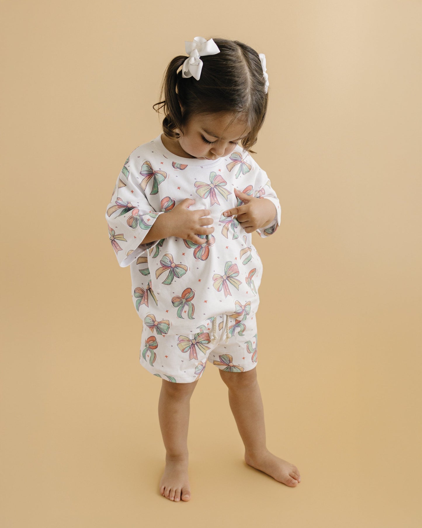 LPK Shorts Set - Happy Bows