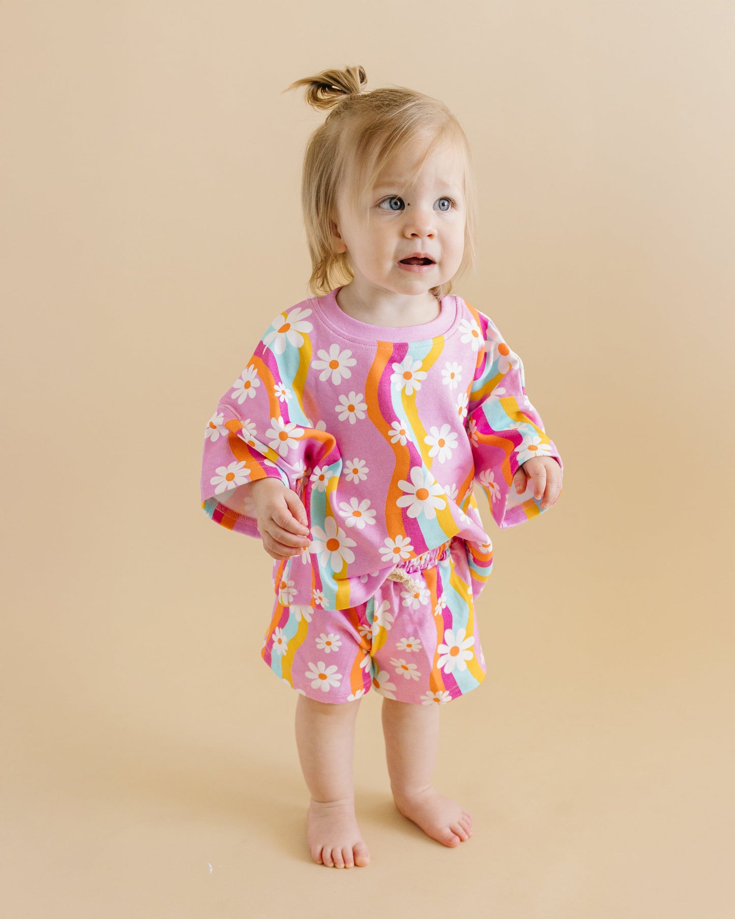 LPK Shorts Set - Groovy Daisy
