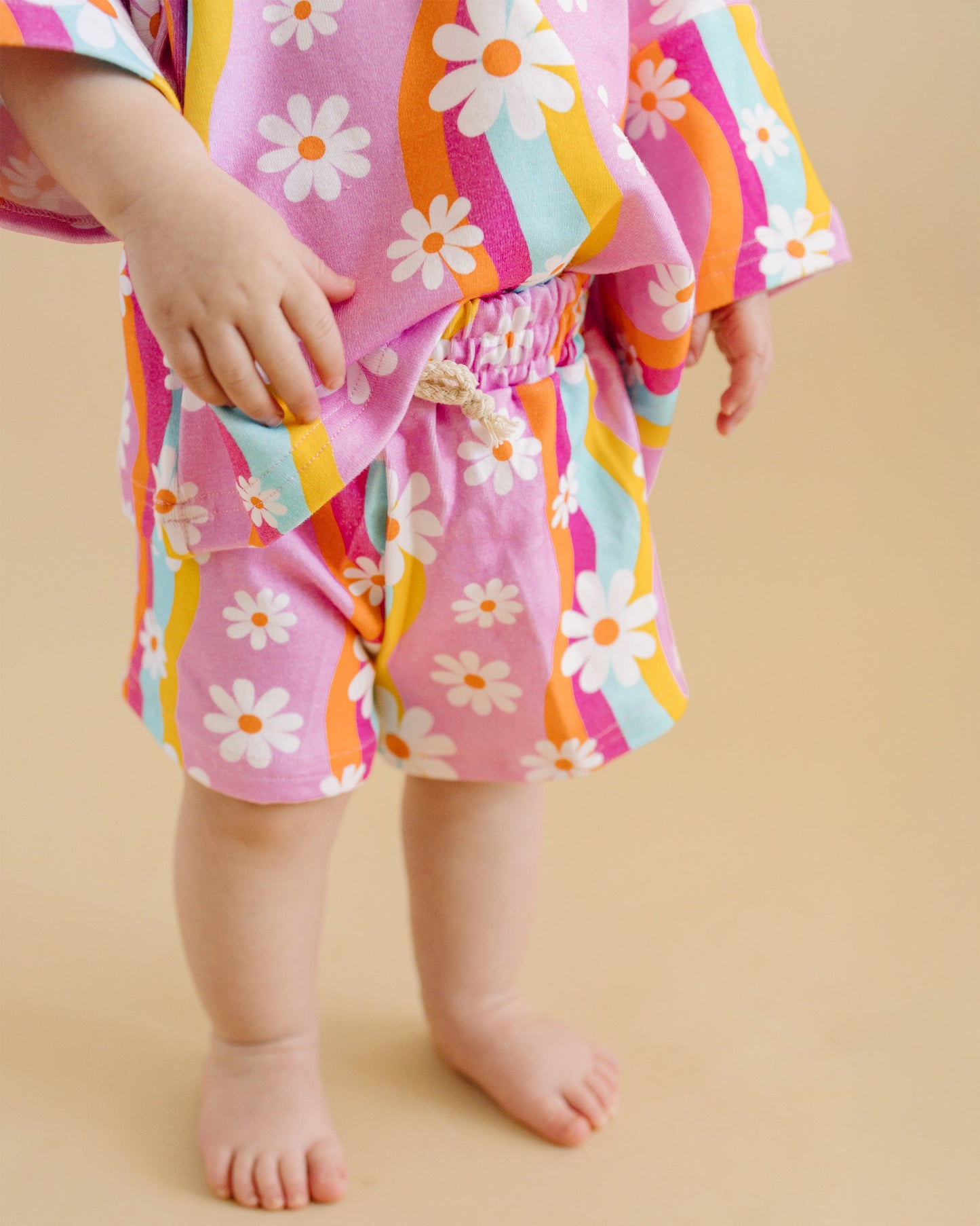 LPK Shorts Set - Groovy Daisy