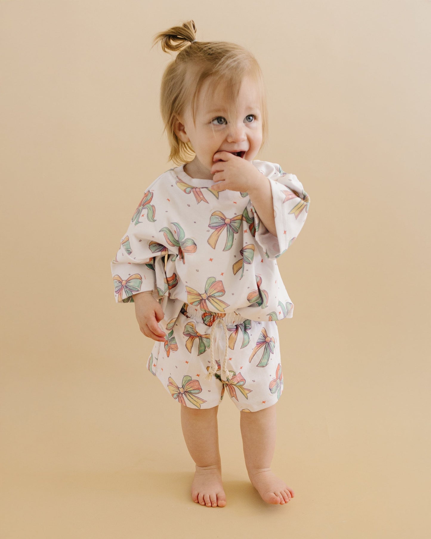 LPK Shorts Set - Happy Bows
