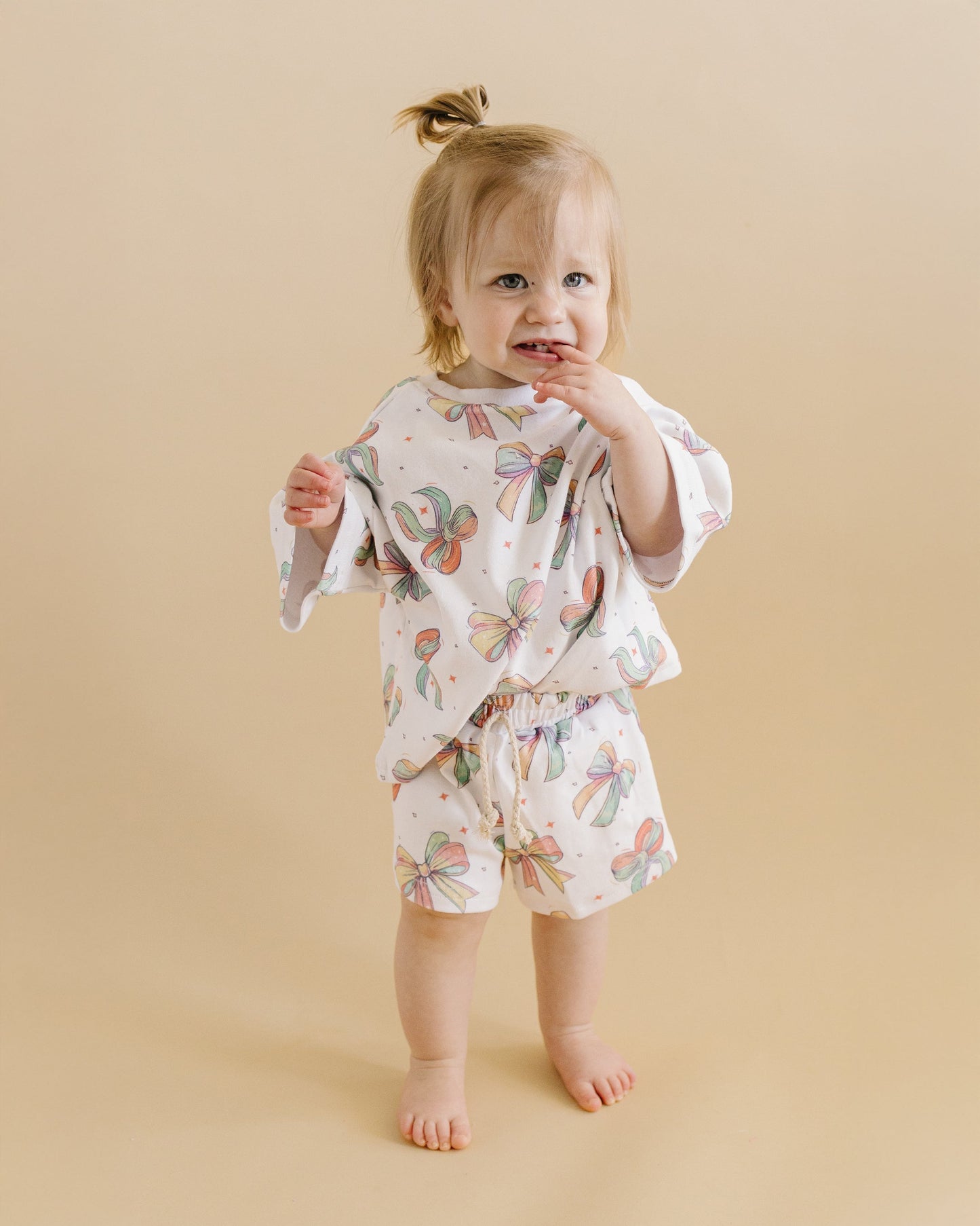 LPK Shorts Set - Happy Bows