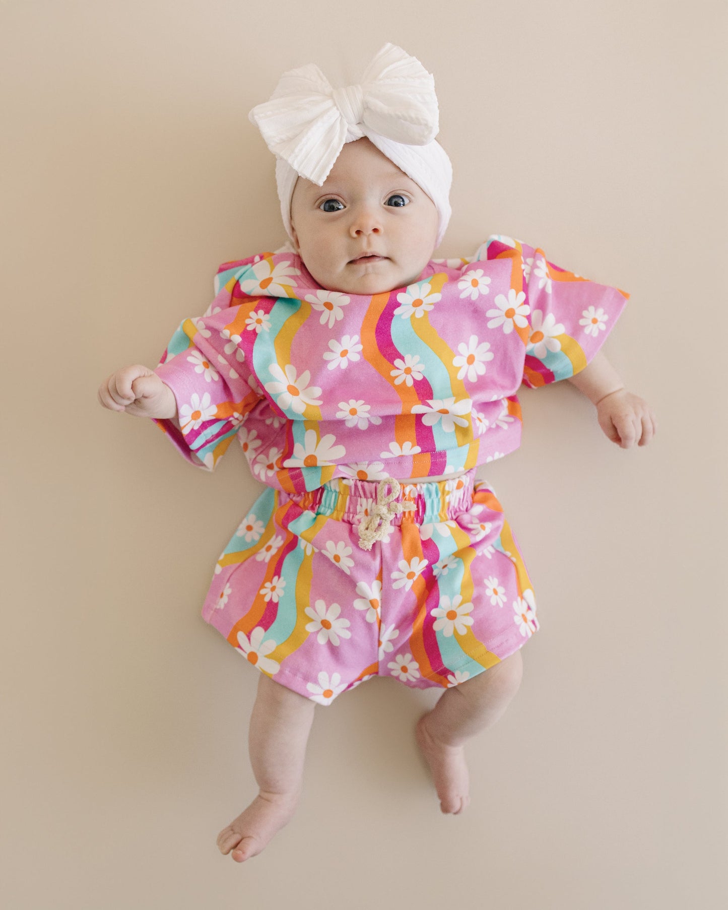 LPK Shorts Set - Groovy Daisy