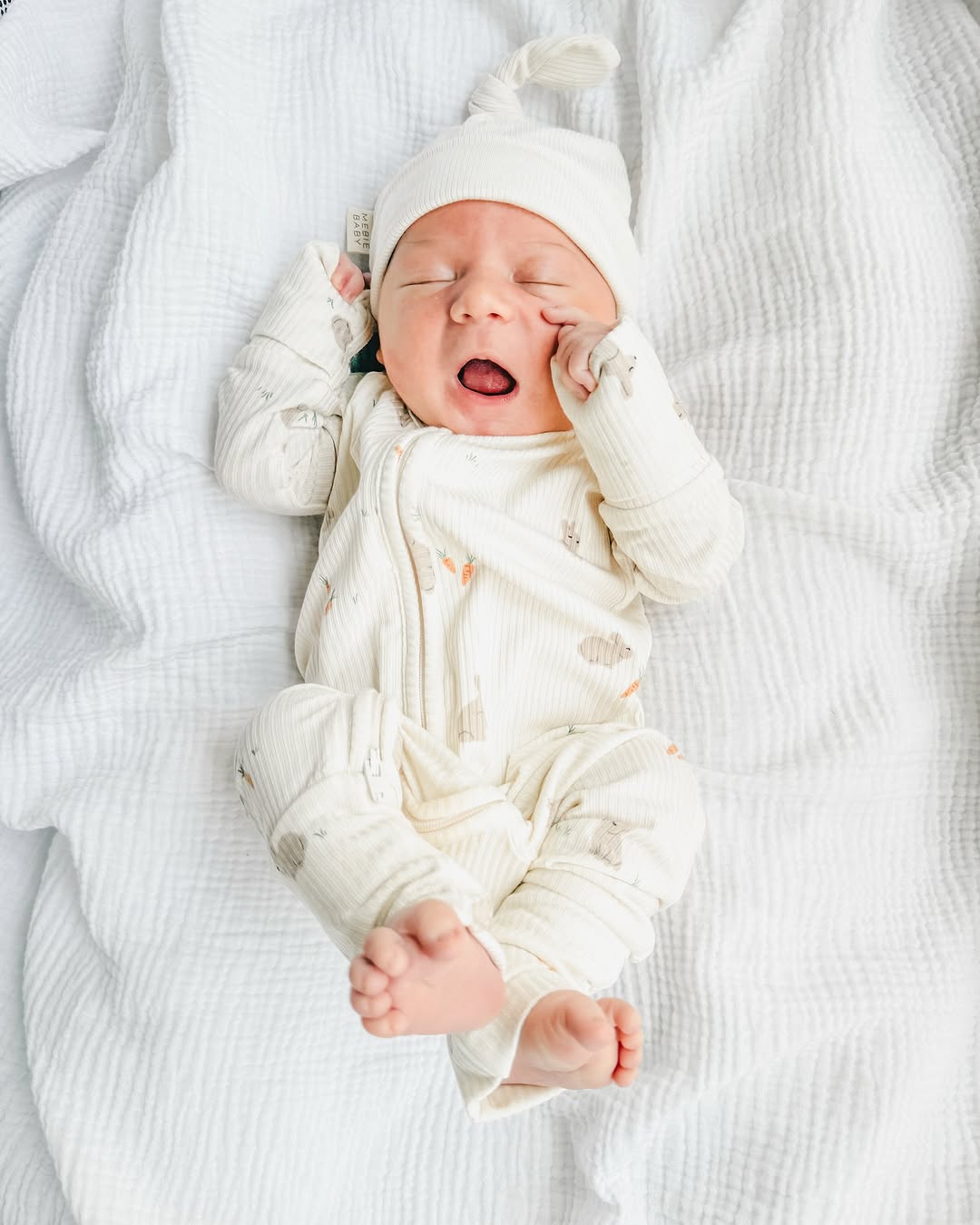 Muslin Swaddle Blanket - White