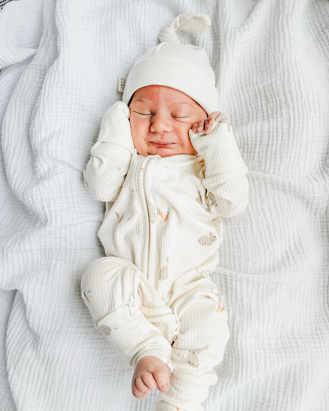 Muslin Swaddle Blanket - White