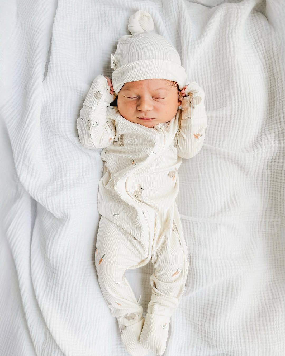 Muslin Swaddle Blanket - White