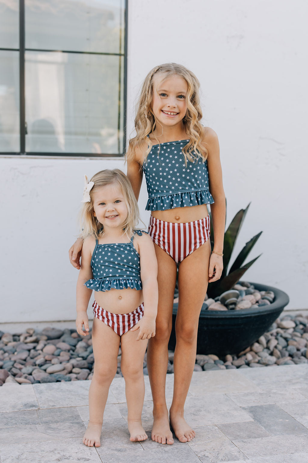 Mebie Baby Stars and Stripes Bikini Set