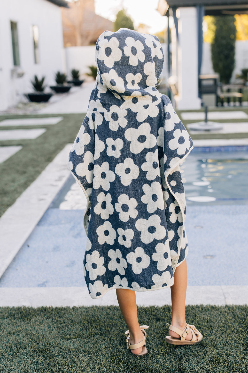 Mebie Baby Floral Beach Poncho