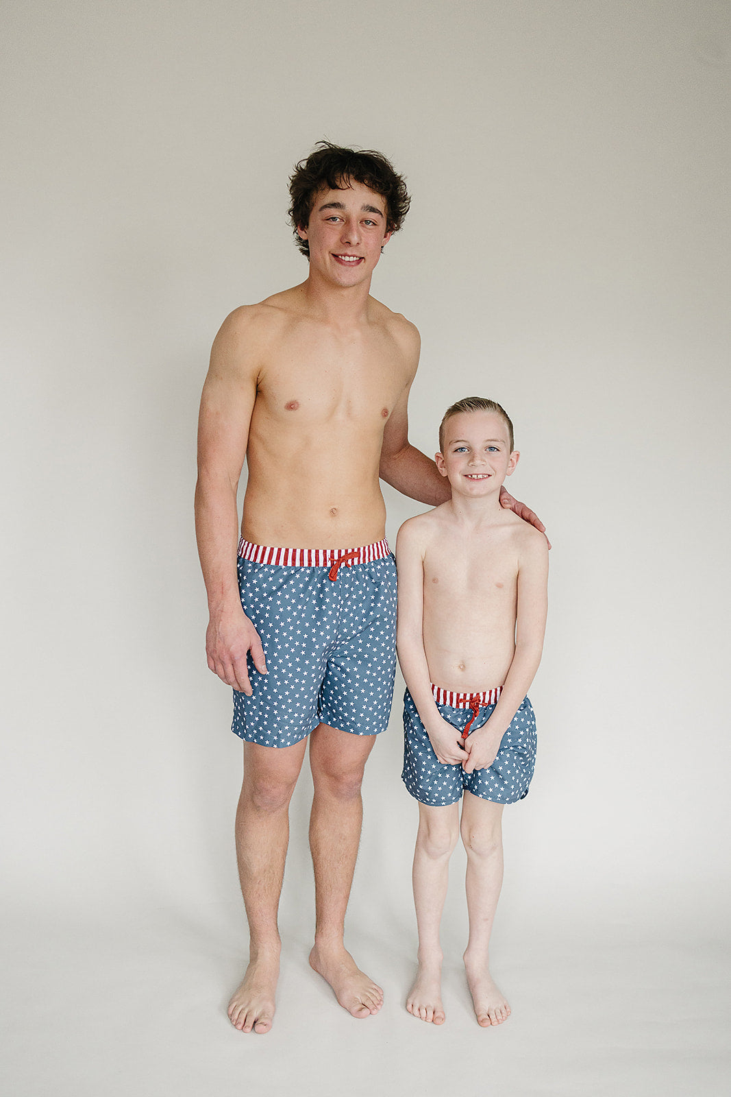 Mebie Baby Stars and Stripes Swim Shorts