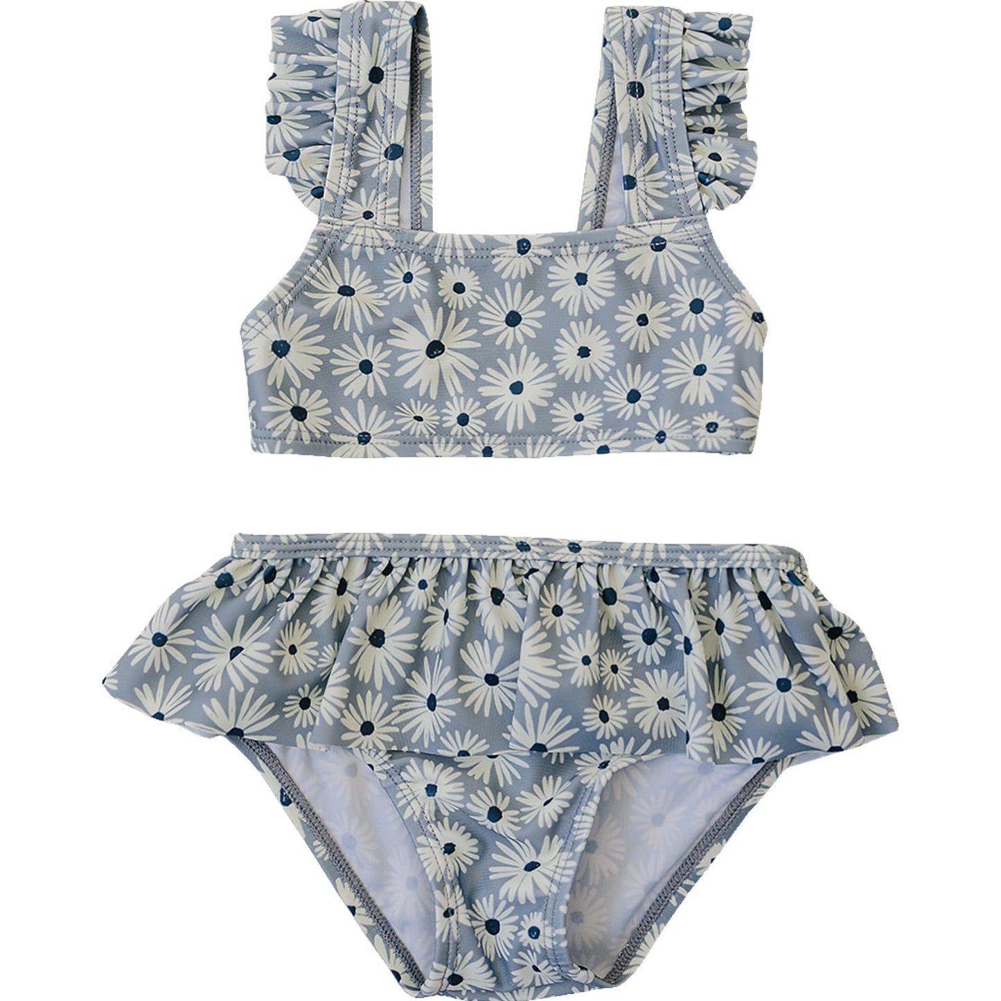 Mebie Baby Daisy Ruffle Bikini Set