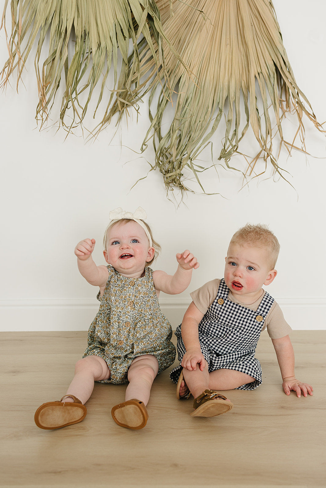 Mebie Baby Bubble Romper - Golden Meadow
