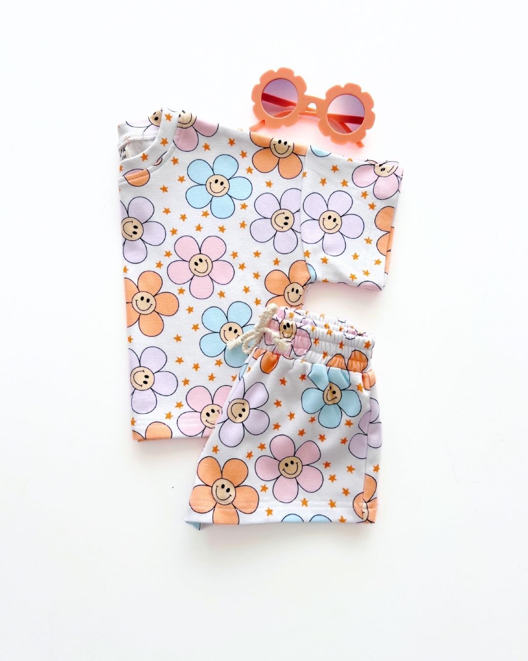 LPK Shorts Set - Ditzy Daisy