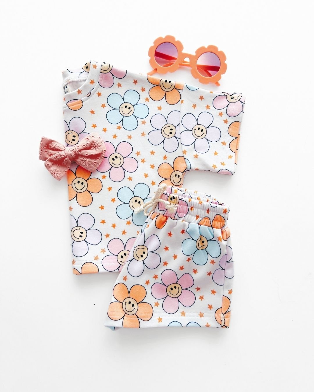 LPK Shorts Set - Ditzy Daisy