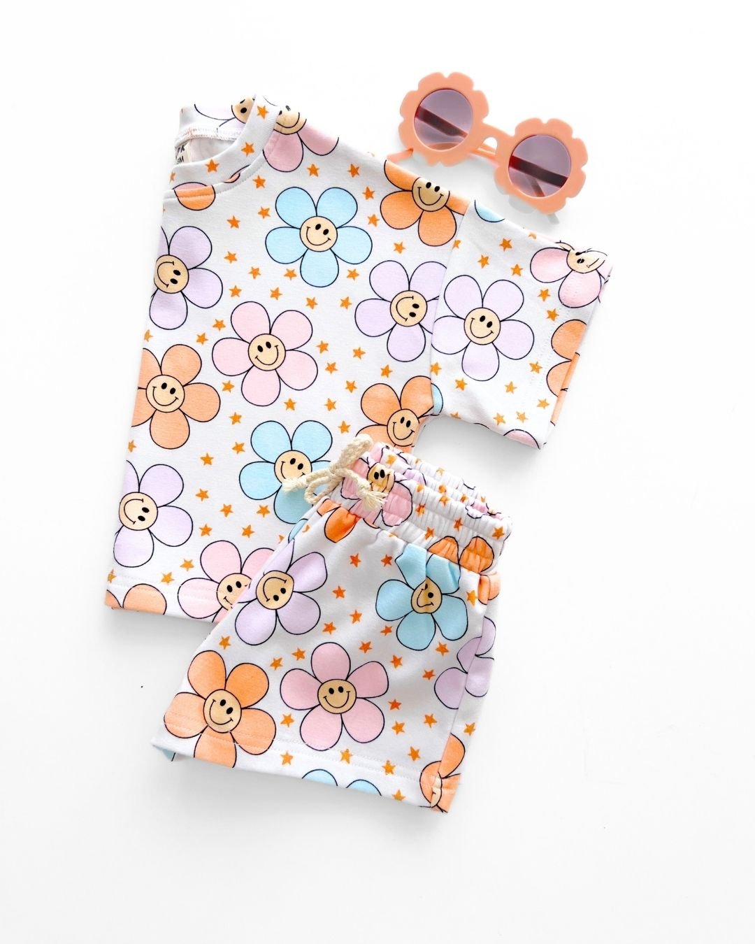 LPK Shorts Set - Ditzy Daisy