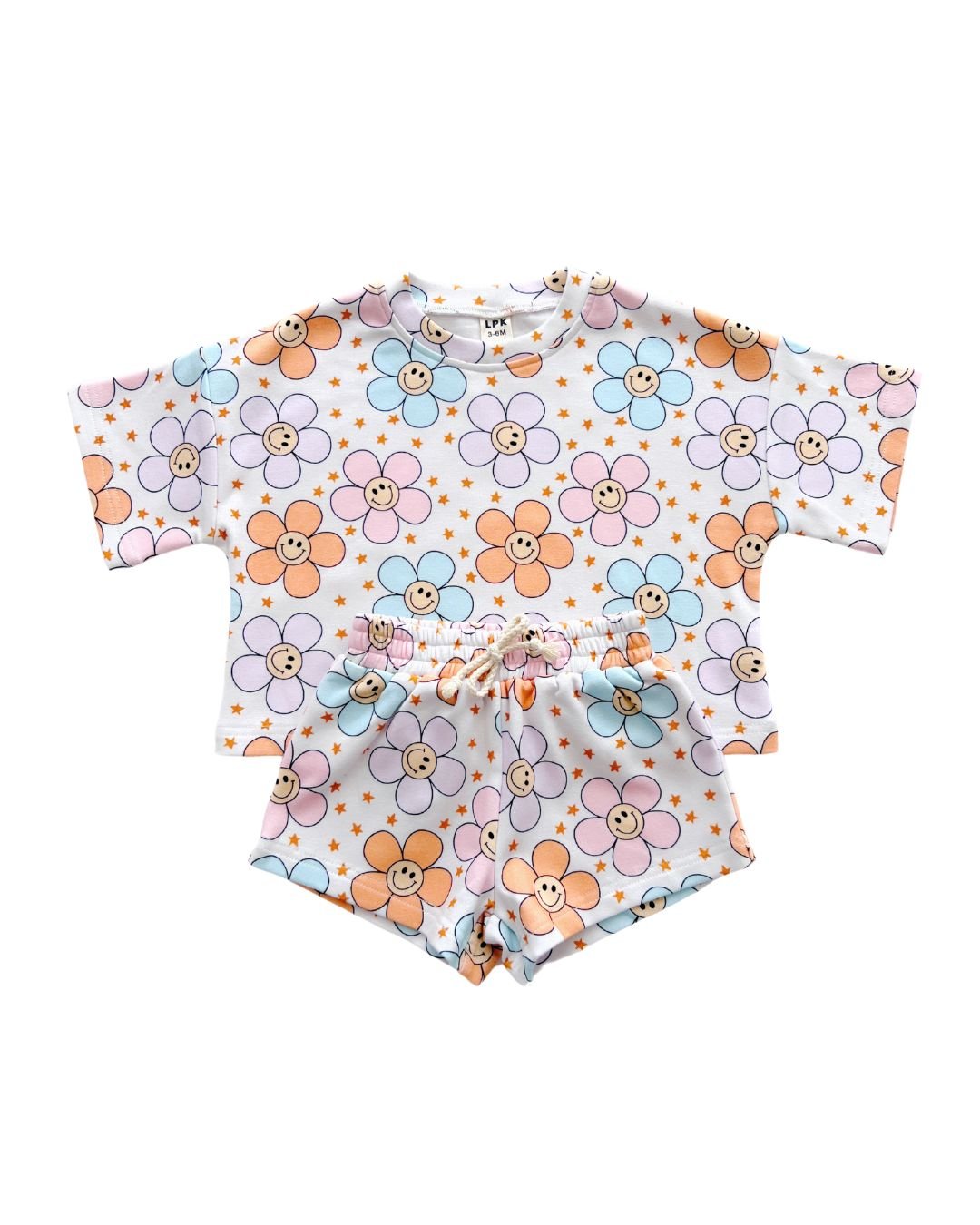 LPK Shorts Set - Ditzy Daisy