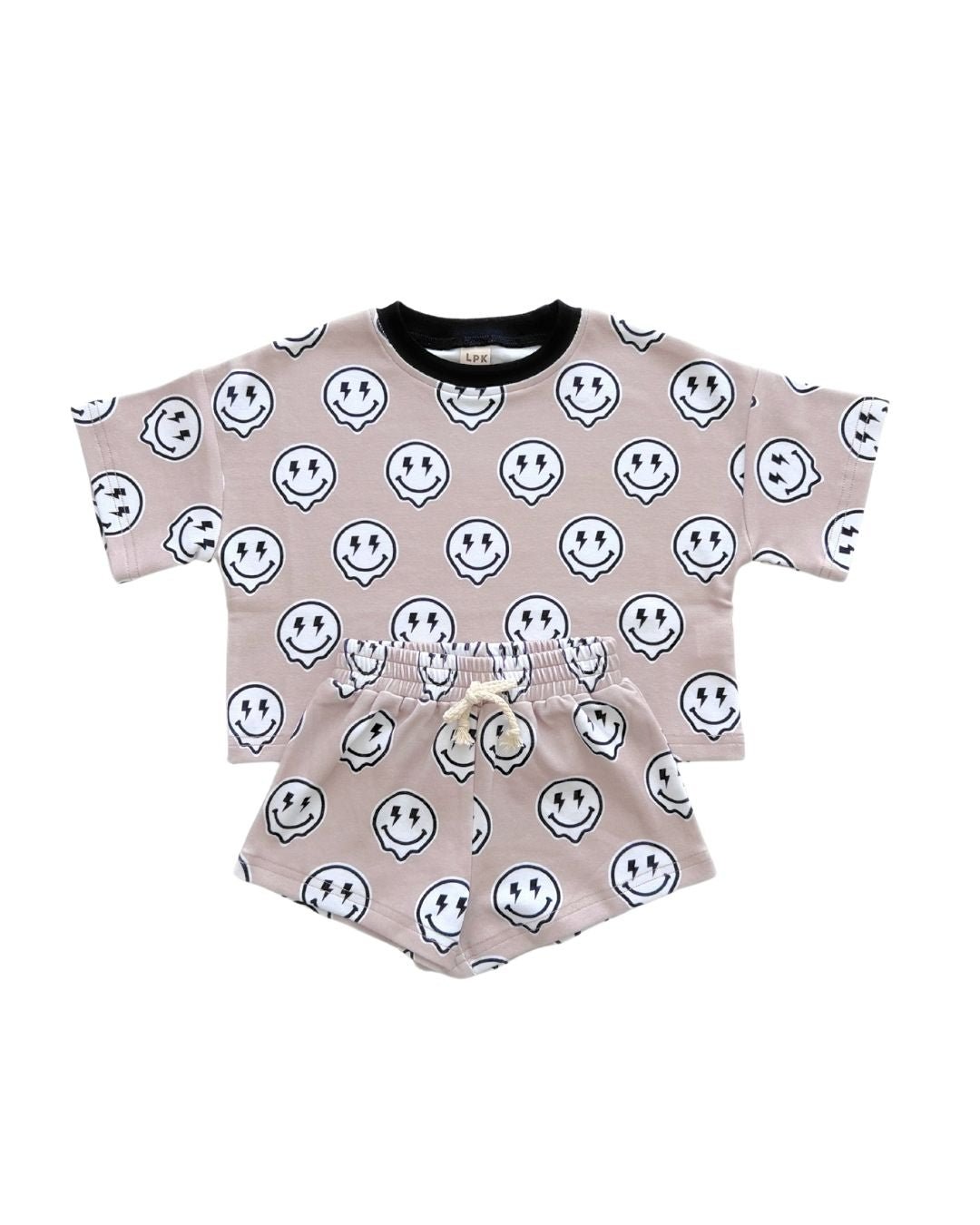 LPK Shorts Set - Electric Drippy