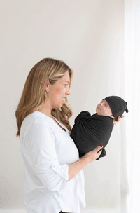 Stroller Society Swaddle Blanket Set - Black - Atara & Co