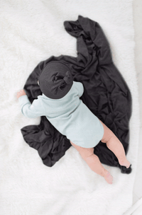 Stroller Society Swaddle Blanket Set - Black - Atara & Co