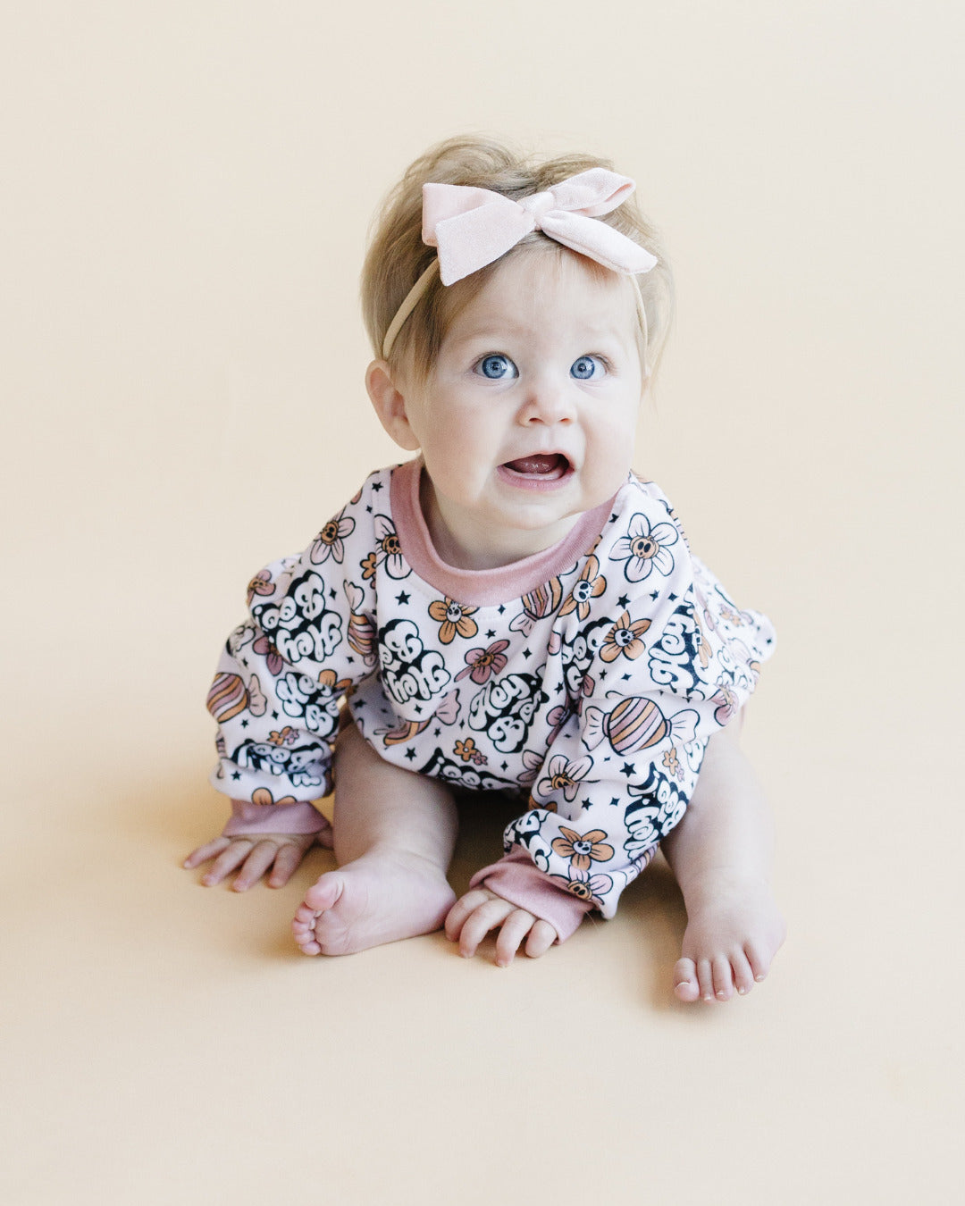 LPK Bubble Romper - Hey Boo - Atara & Co