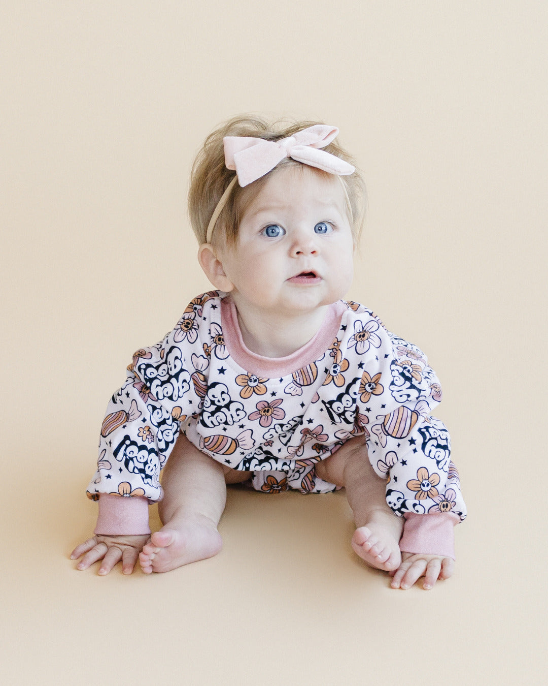 LPK Bubble Romper - Hey Boo - Atara & Co