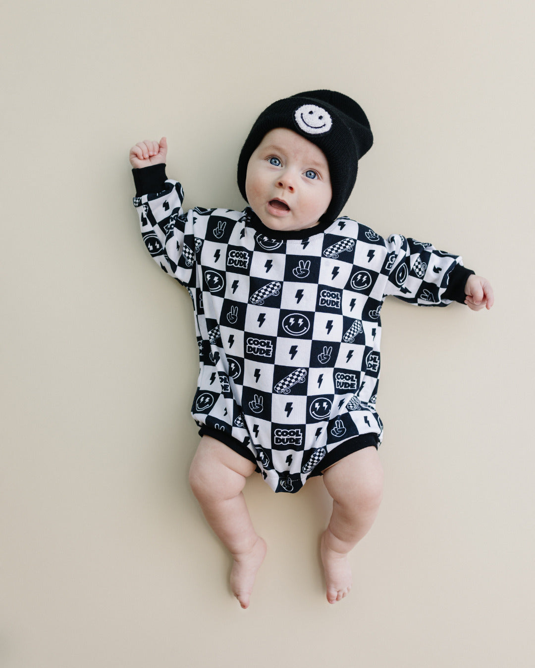 LPK Bubble Romper - Cool Dude - Atara & Co