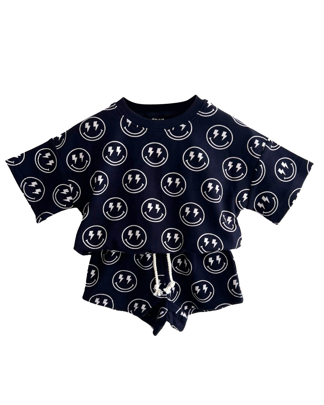 LPK Shorts Set - Electric Smiley - Atara & Co