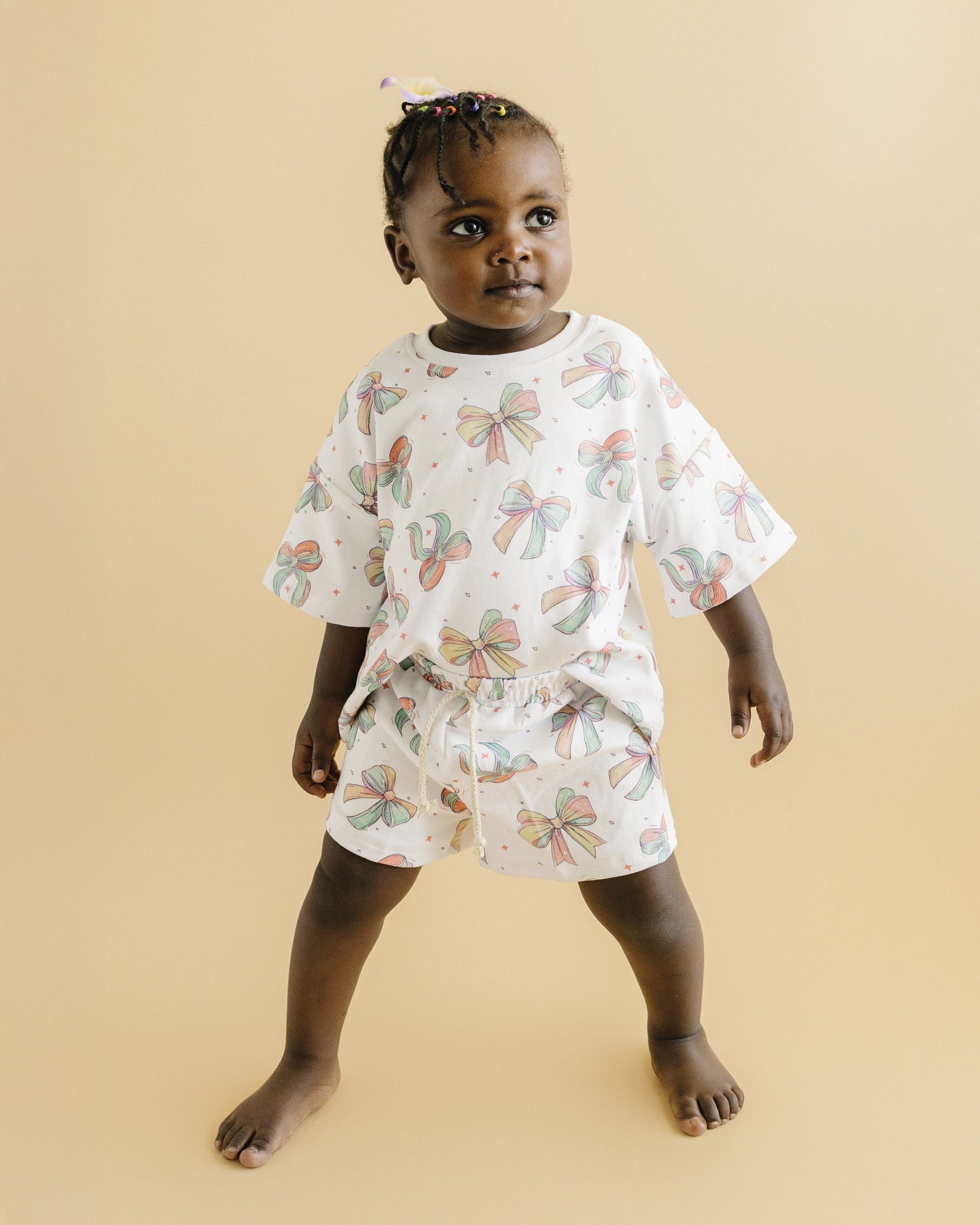 LPK Shorts Set - Happy Bows