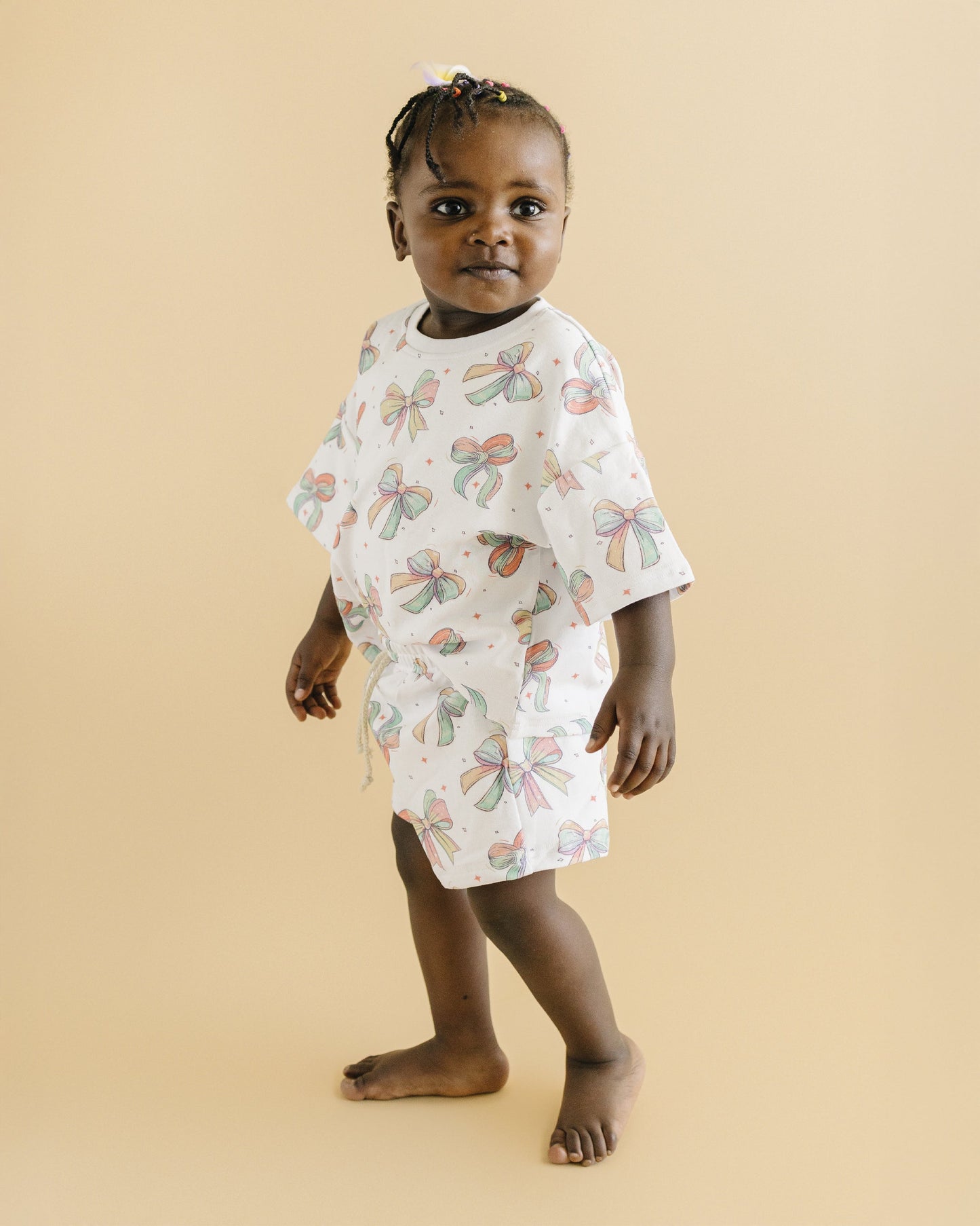 LPK Shorts Set - Happy Bows