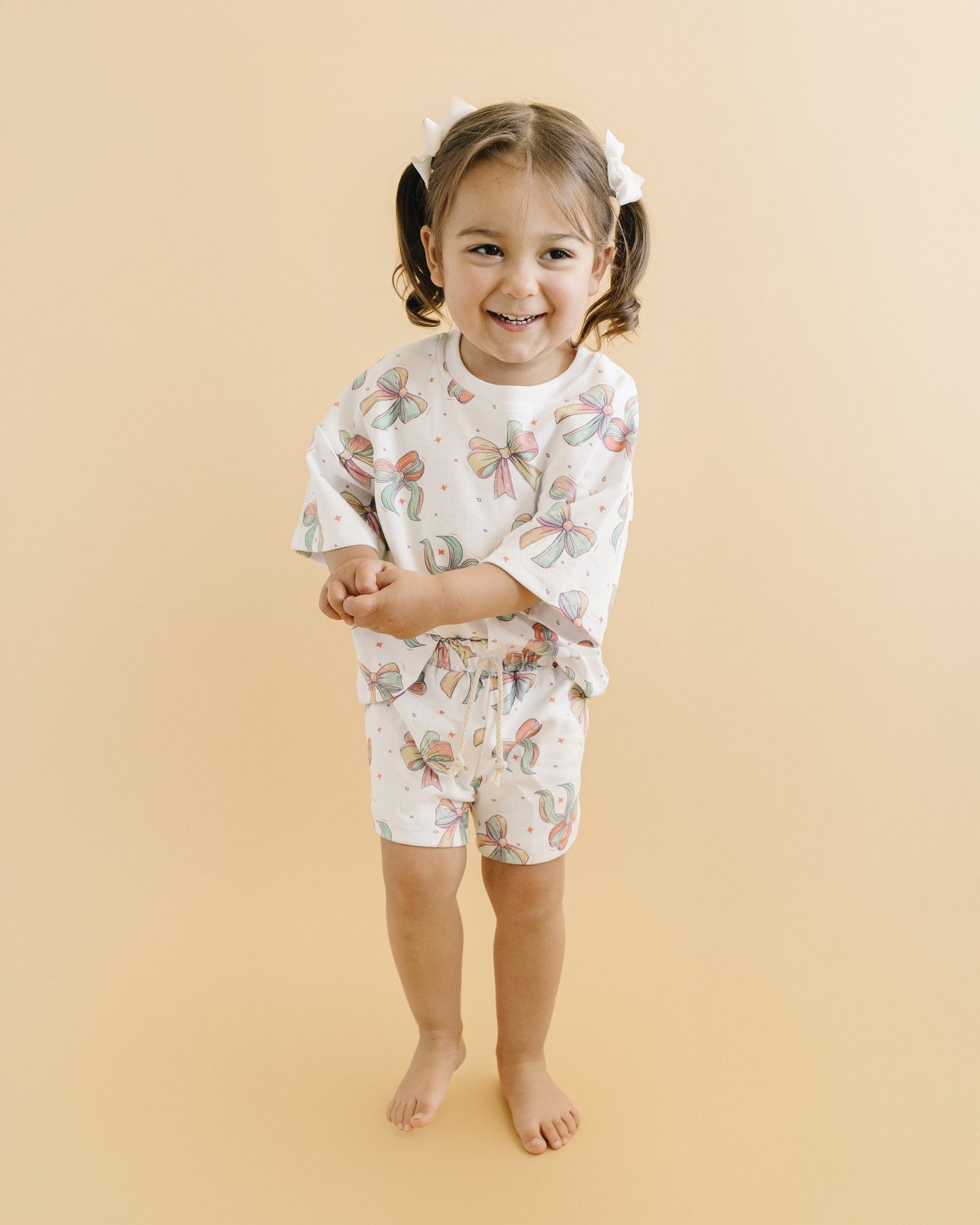 LPK Shorts Set - Happy Bows
