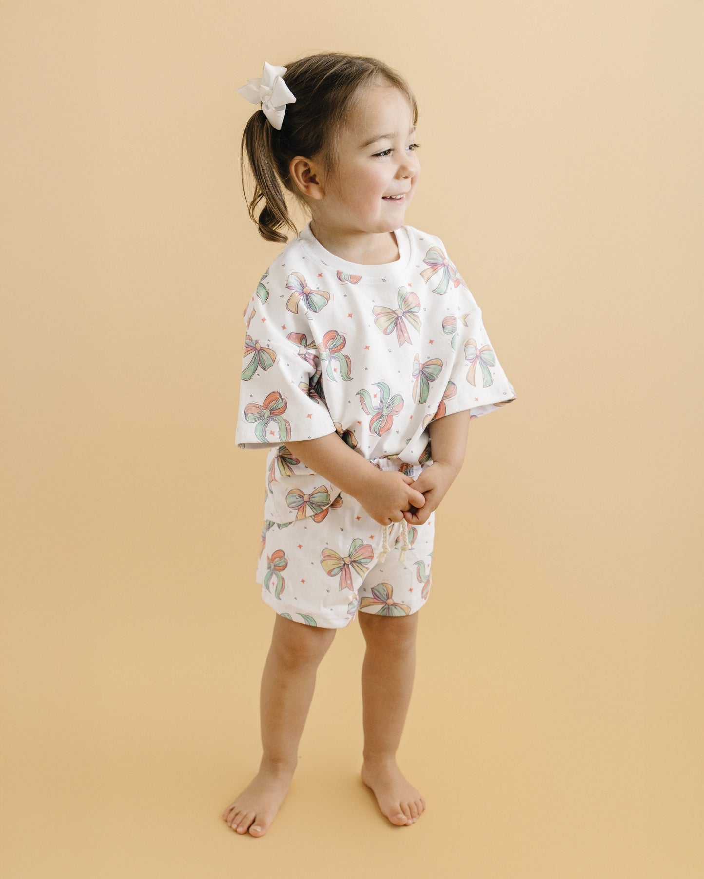 LPK Shorts Set - Happy Bows