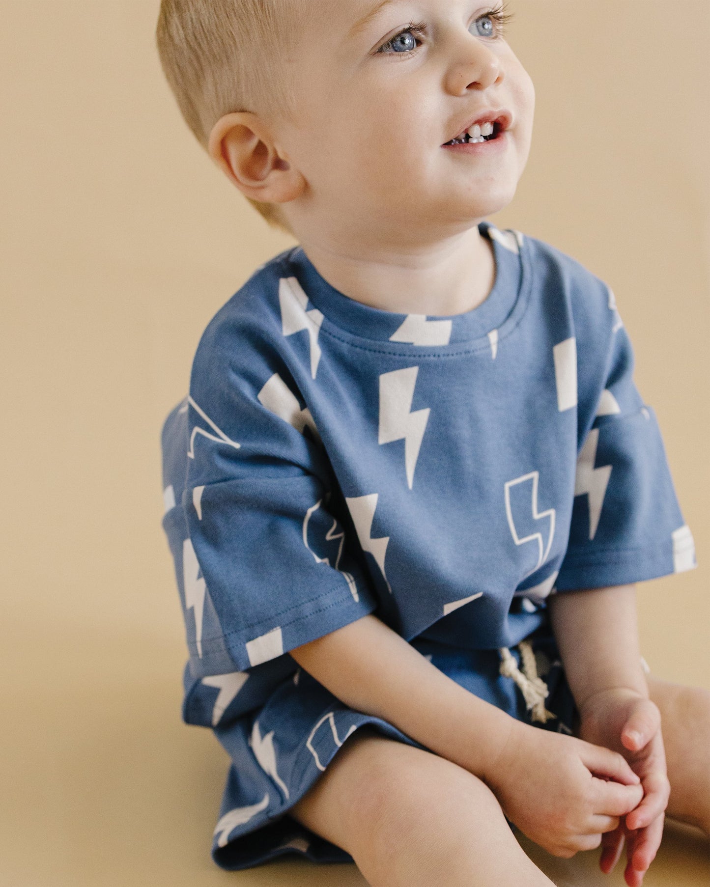 LPK Shorts Set - Blue Bolts