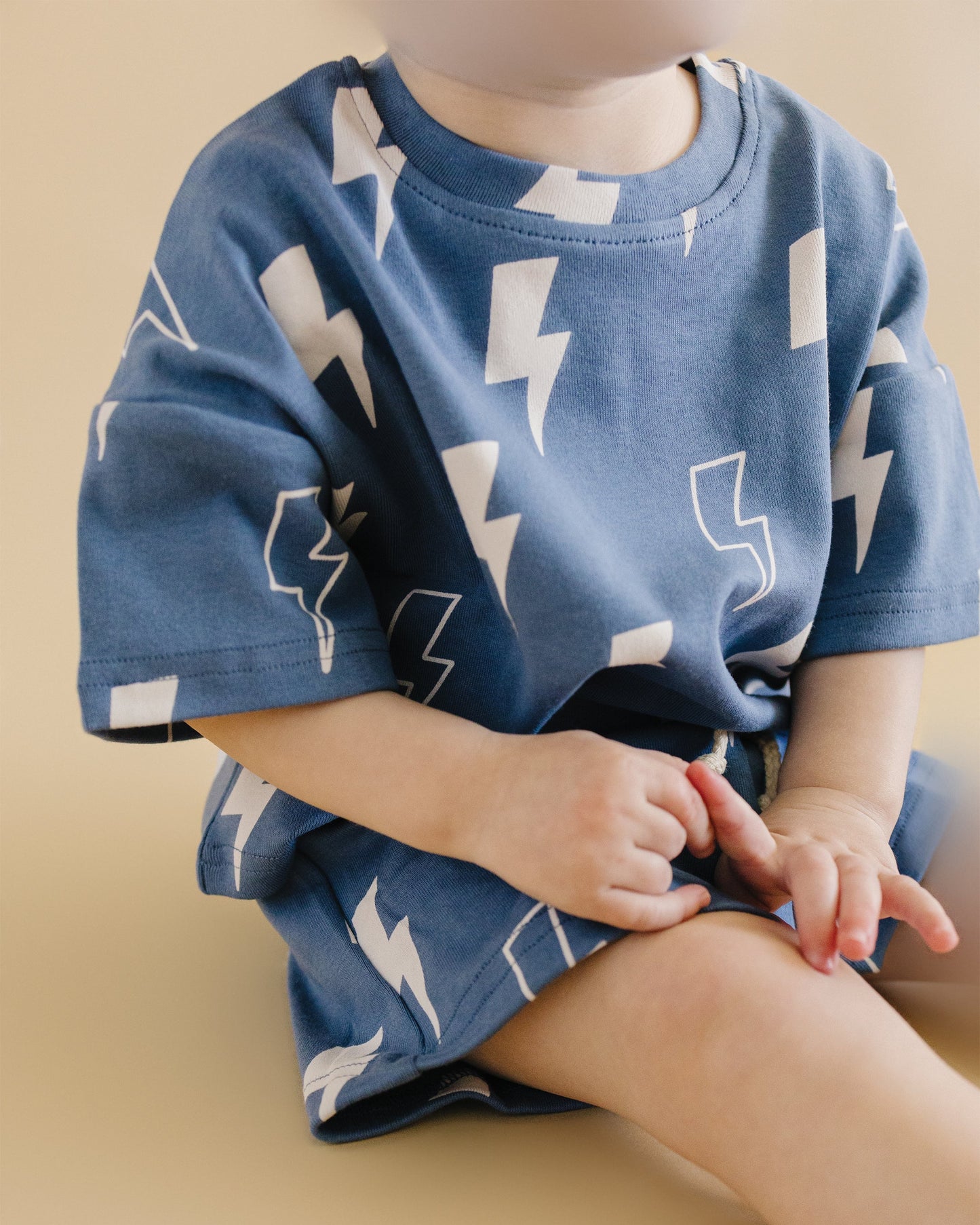 LPK Shorts Set - Blue Bolts