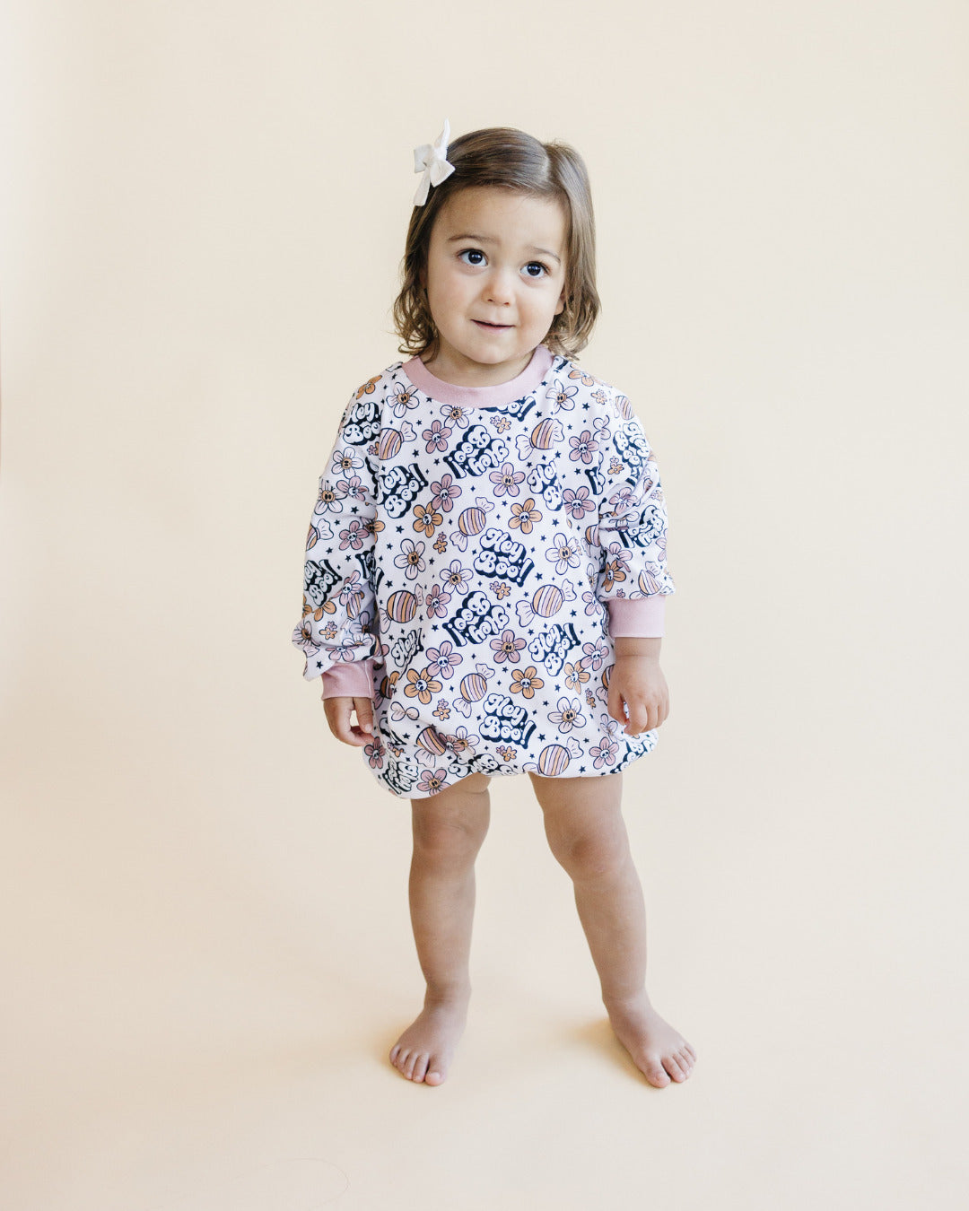 LPK Bubble Romper - Hey Boo - Atara & Co