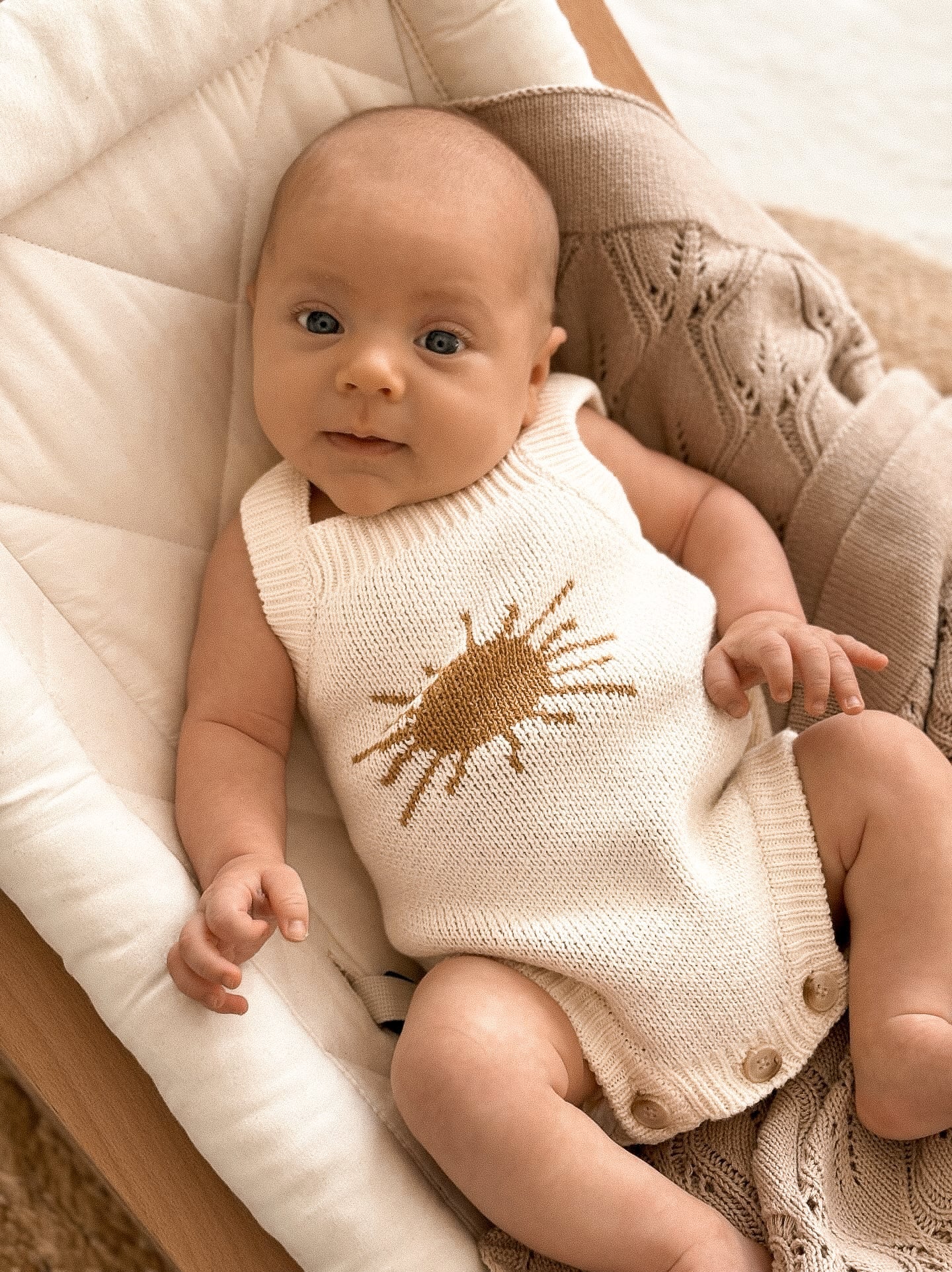 Luna + Luca Mr. Sun Romper - Atara & Co