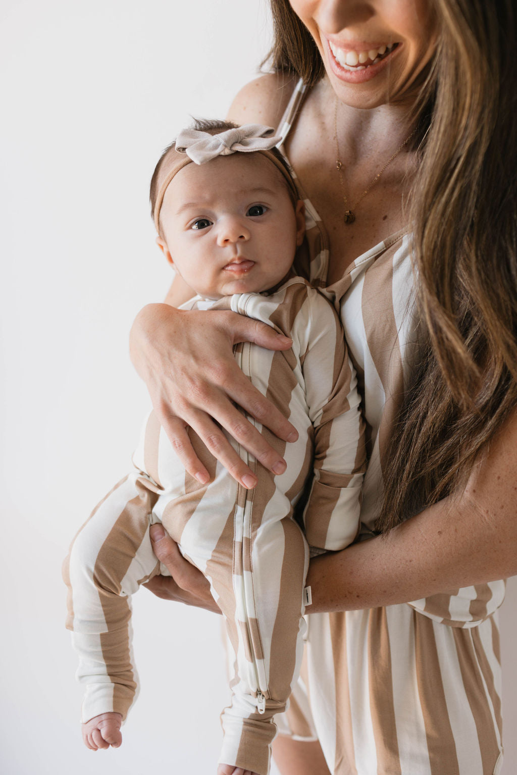 Forever French Bamboo Romper - Kal Stripe