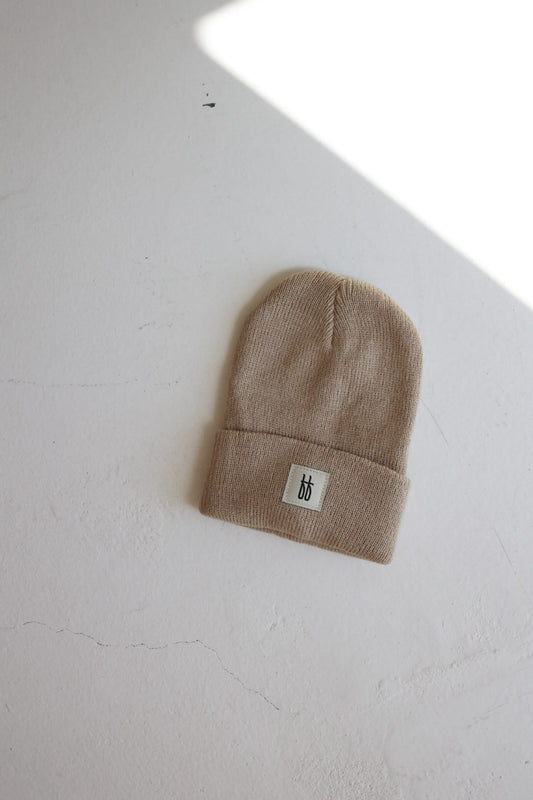 Forever French Knit Beanie | Taupe