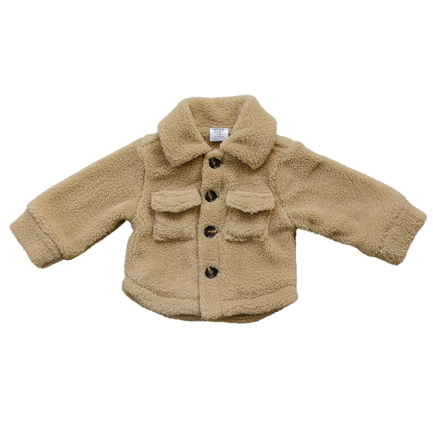 Mebie Baby Sherpa Shacket - Atara & Co