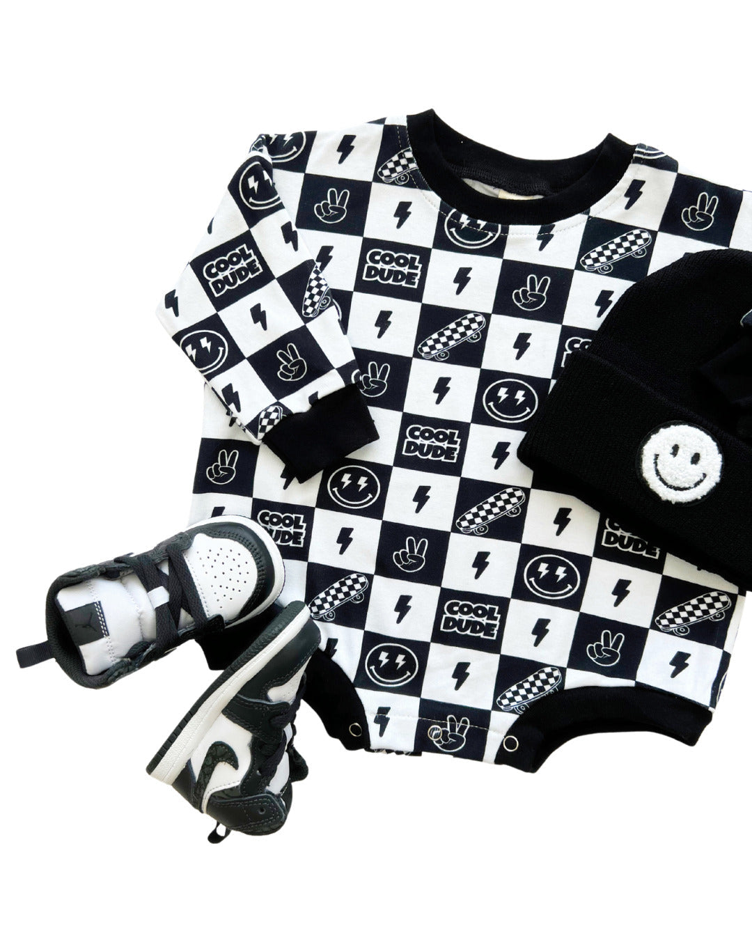 LPK Bubble Romper - Cool Dude - Atara & Co