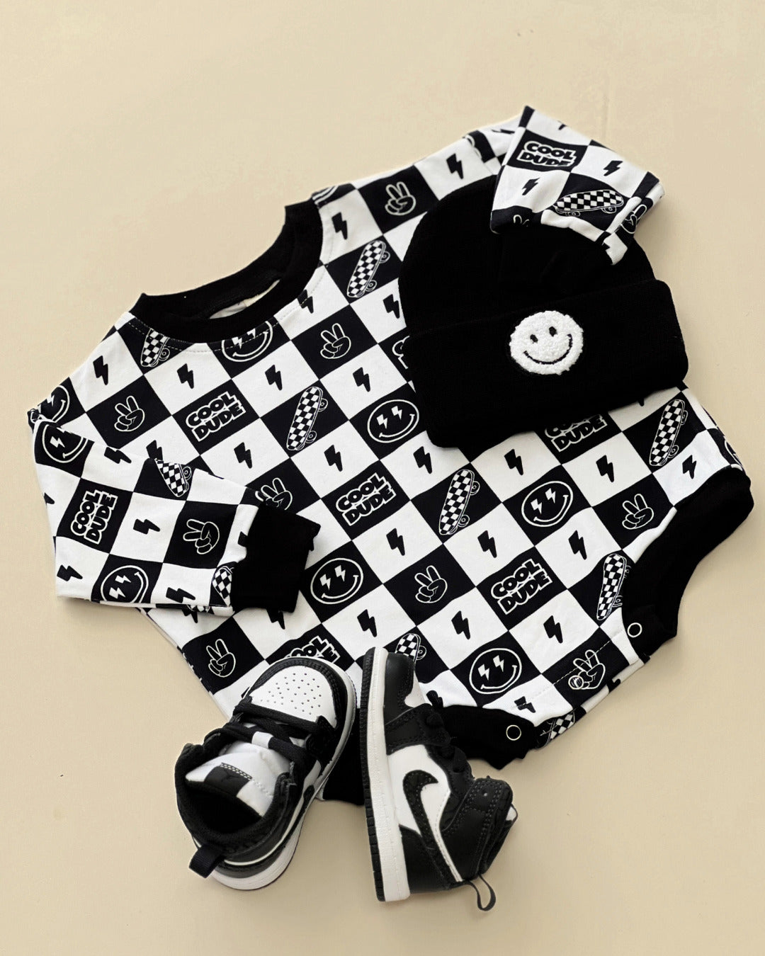 LPK Bubble Romper - Cool Dude - Atara & Co