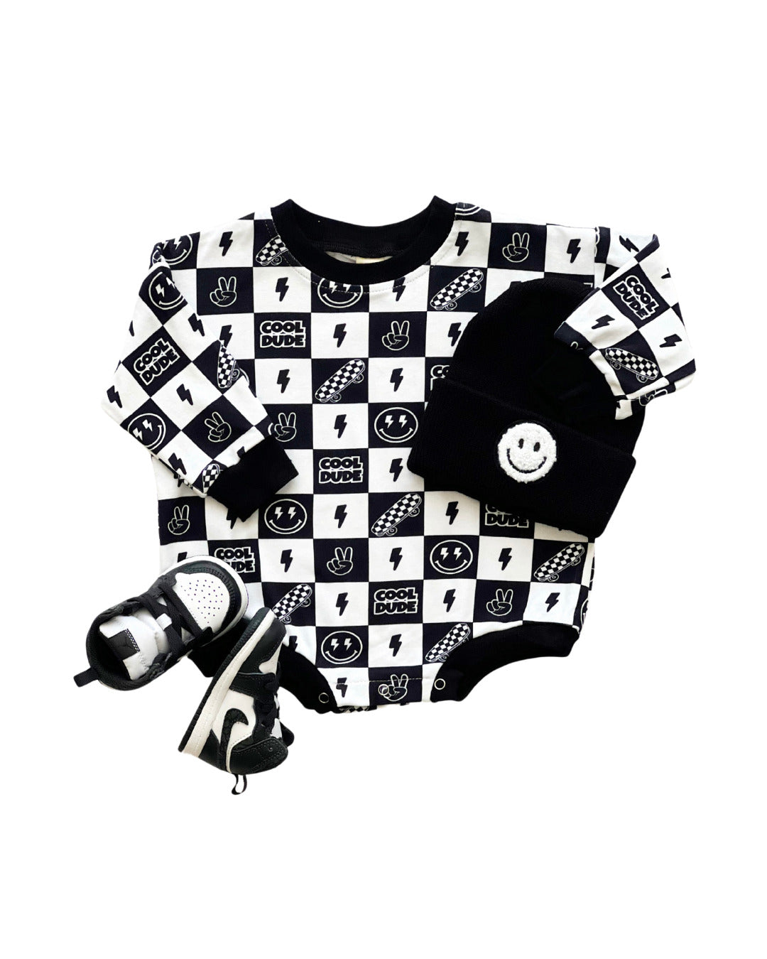 LPK Bubble Romper - Cool Dude - Atara & Co