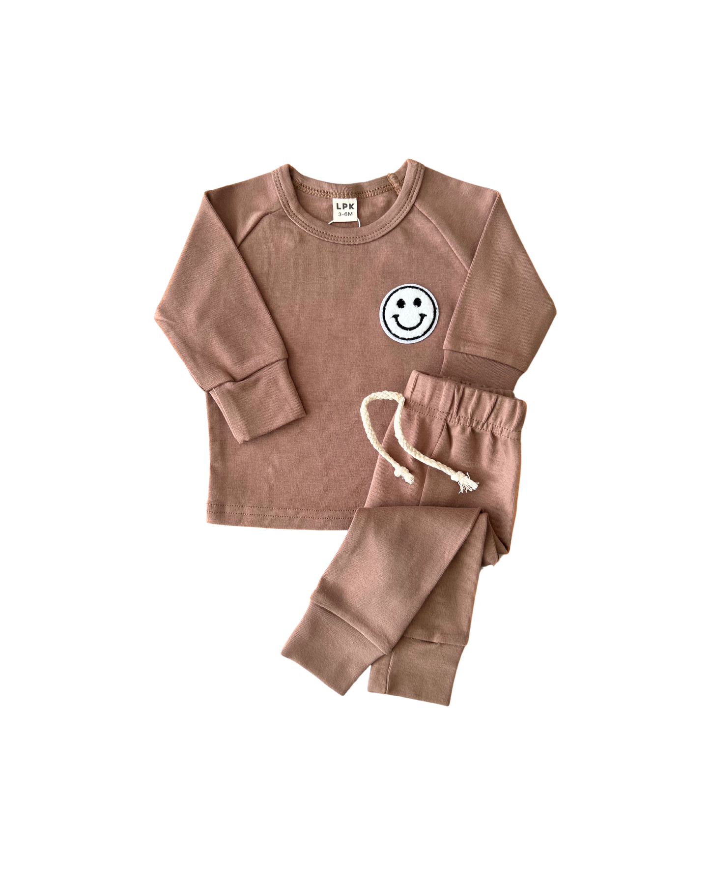 LPK Lounge Set - Smiley Mocha - Atara & Co