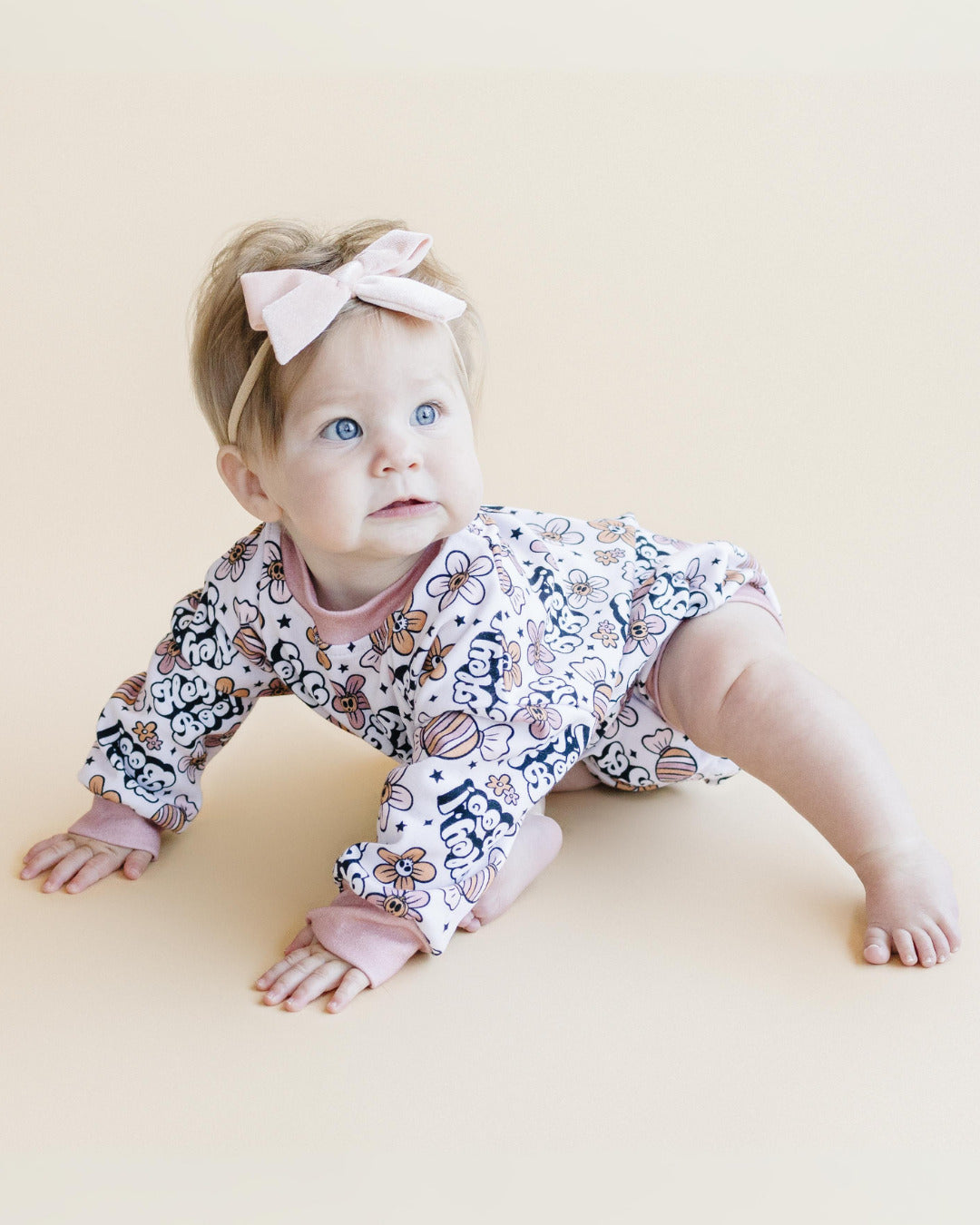 LPK Bubble Romper - Hey Boo - Atara & Co