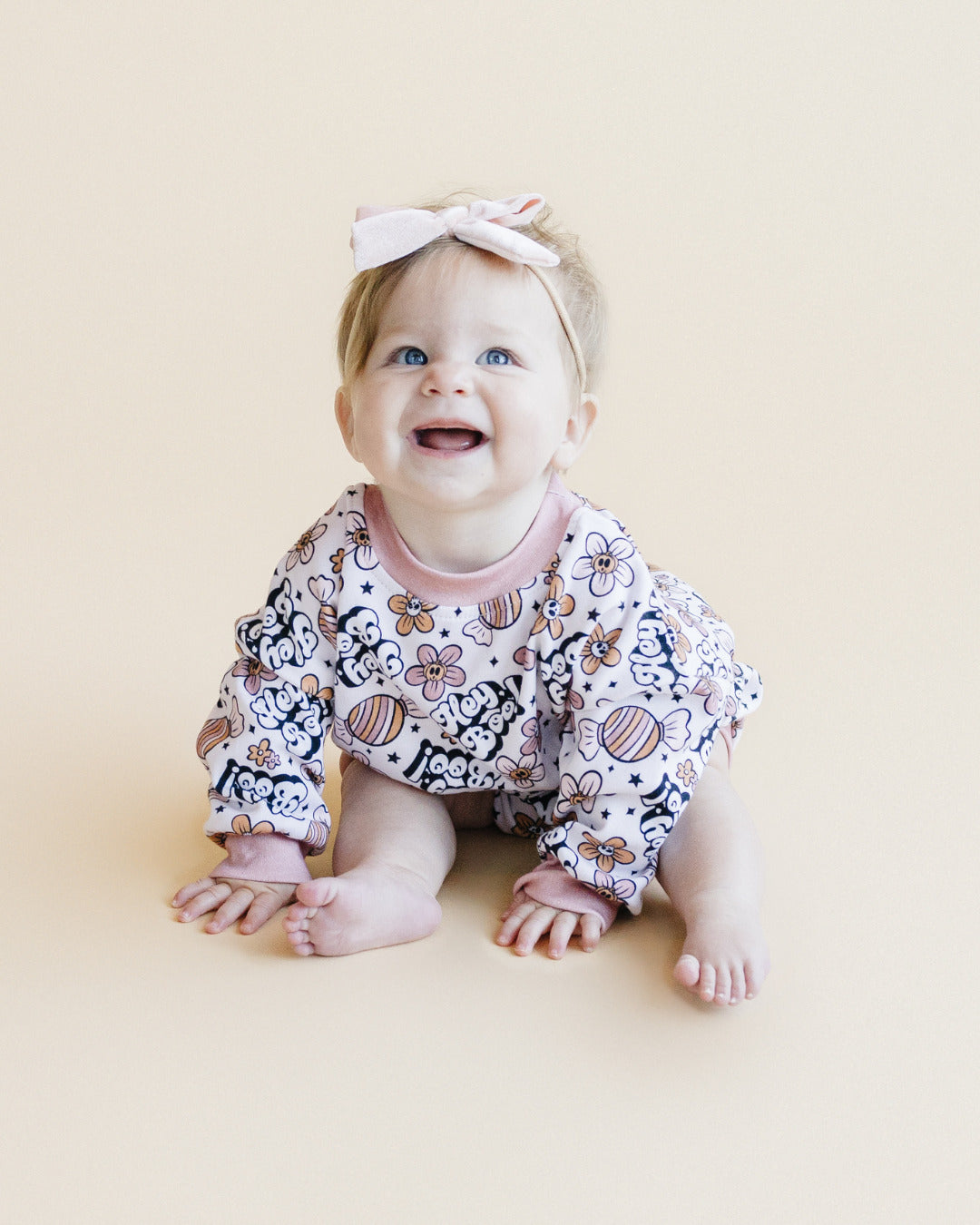 LPK Bubble Romper - Hey Boo - Atara & Co